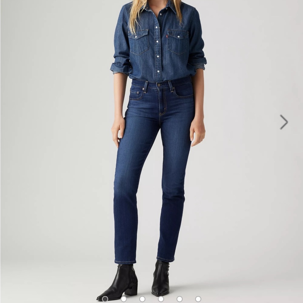 Levi’s 724 High Rise Slim Straight Jeans